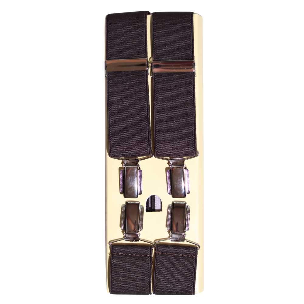 Suspenders in Brown