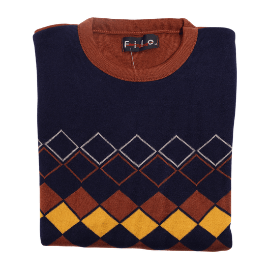 Men's Filo Long Sleeve Jersey in Rust (5787) is available in-store, 337 Monty Naicker Street, Durban CBD or shop online at Omar's Tailors & Outfitters online store.   A men's fashion curation for South African men - established in 1911.