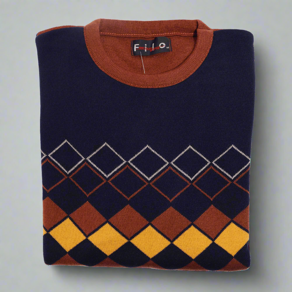 Filo Long Sleeve Jersey in Rust