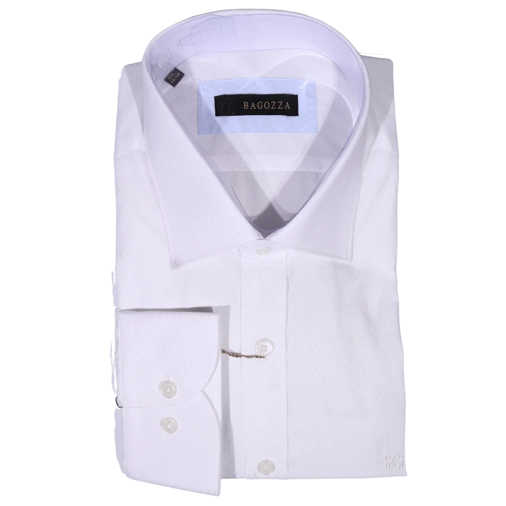 Formal Shirt | White | Bagozza | Omar's Tailors (1924) – Omar's Tailors ...