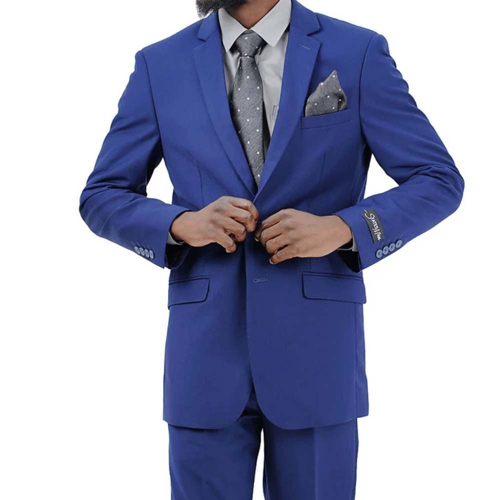 Statesmen Howard 2-Piece Suit in Blue