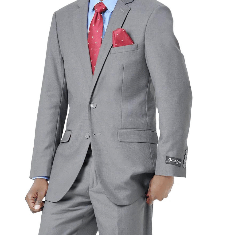 Statesmen Howard 2-Piece Suit in Charcoal