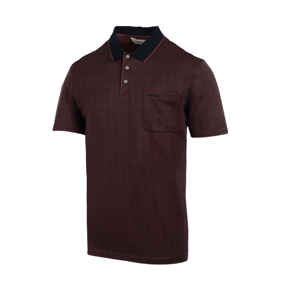 Men's Pringle 100% Mercerised Cotton Short Sleeve Golf Shirt in Brown
(1603) - available in-store, 337 Monty Naicker Street, Durban CBD or online at Omar's Tailors & Outfitters online store. 

A men's fashion curation for South African men - established in 1911.